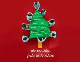 Weihnachtsmotiv 2025 der Diakonie Korntal und Wilhelmsdort