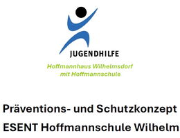 Titelbild des Präventions- und Schutzkonzepts der Hoffmannschule Wilhelmsdorf.
